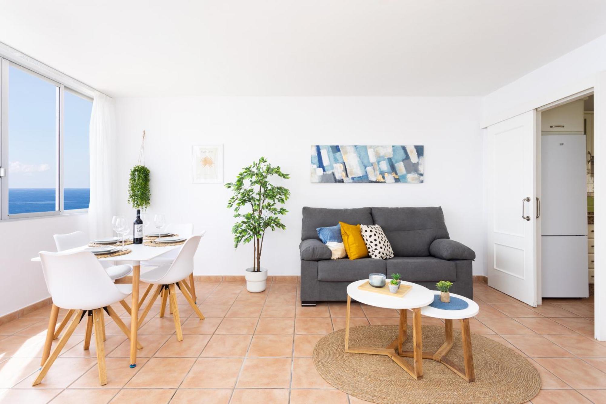 Frontline Duplex Las Arenitas With Pool Candelaria Exteriér fotografie
